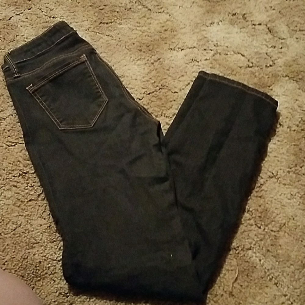 Dark grey skinny jeans